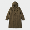 Men's Tailored Overcoat for Cool Days with Hooded Shell