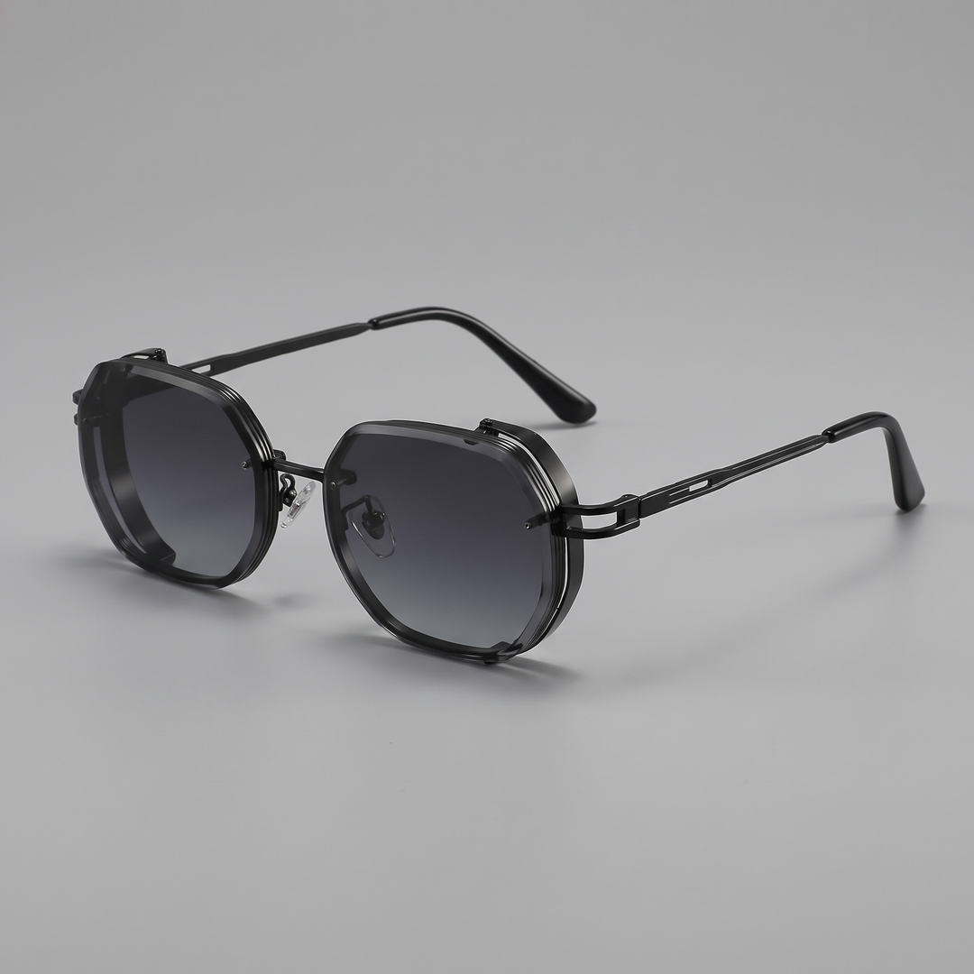 Men's Vintage Sunglasses for Driving with Polarized Lenses 6