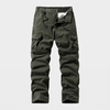 Men's Vintage Work Pants for Daily Wear with Multi-Pockets
