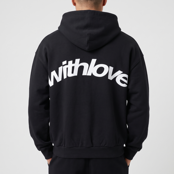Men's Warm Hooded Sweatshirt with Soft-Touch Fabric 3