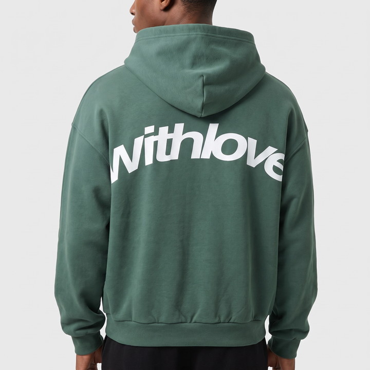 Men's Warm Hooded Sweatshirt with Soft-Touch Fabric 4