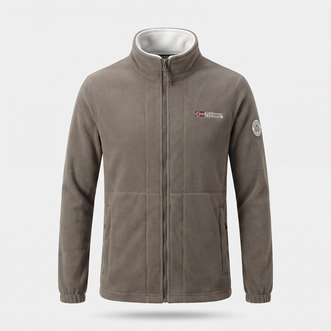 Men's Warm Sherpa Jacket for Winter with Deep Pockets 0