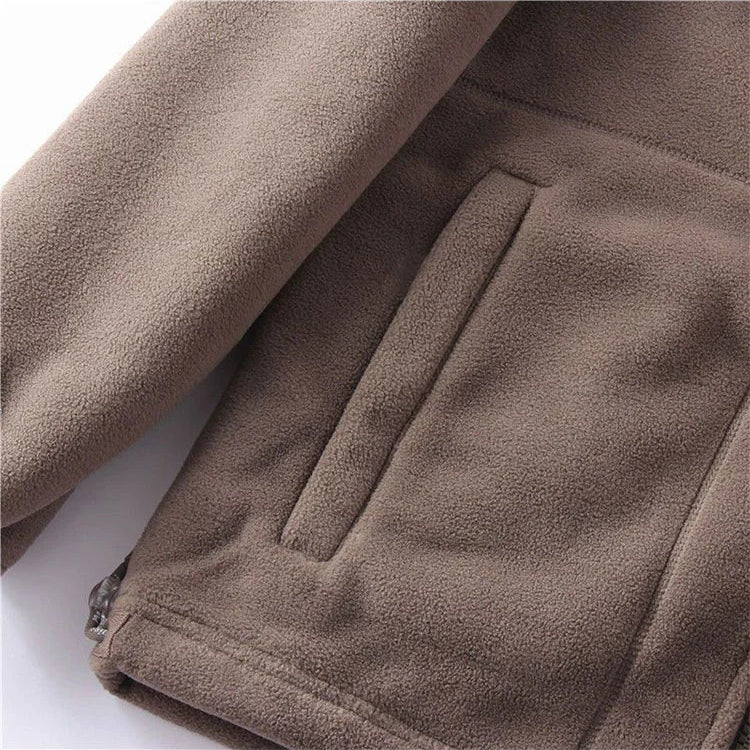 Men's Warm Sherpa Jacket for Winter with Deep Pockets 14