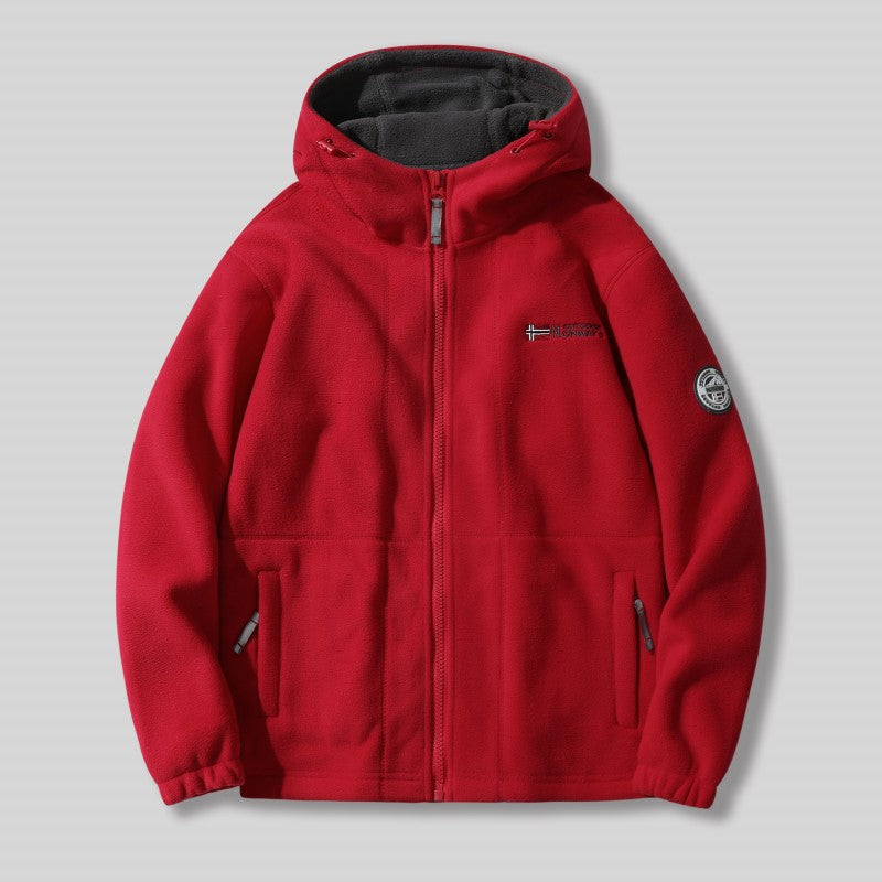 Men's Warm Sherpa Jacket for Winter with Deep Pockets 2