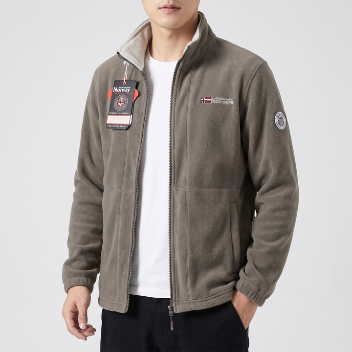 Men's Warm Sherpa Jacket for Winter with Deep Pockets 20