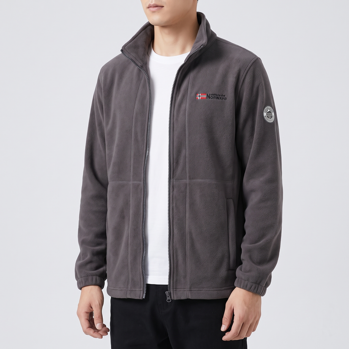 Men's Warm Sherpa Jacket for Winter with Deep Pockets 21
