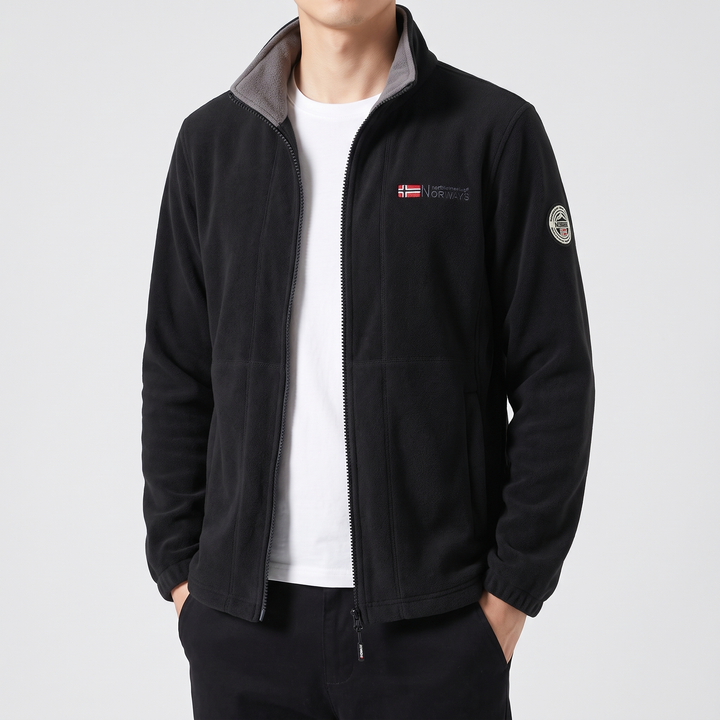 Men's Warm Sherpa Jacket for Winter with Deep Pockets 23