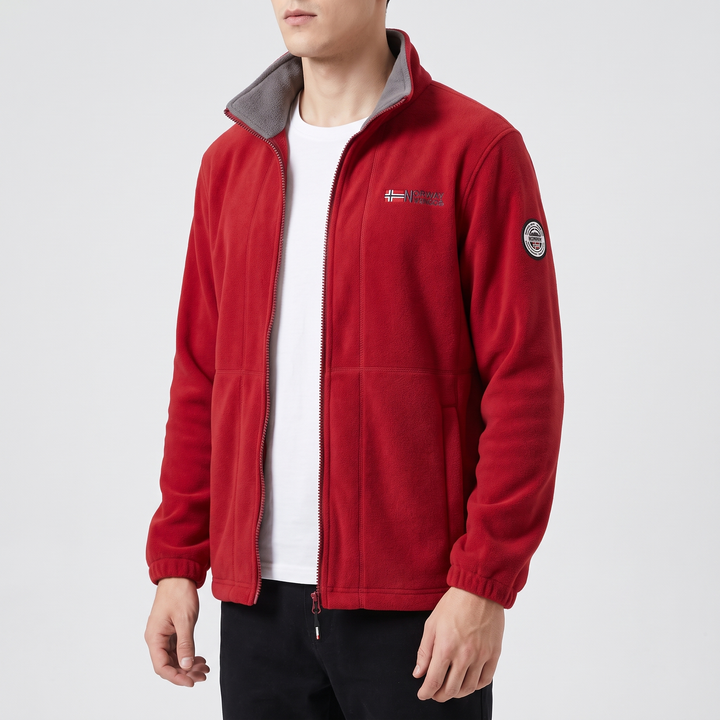 Men's Warm Sherpa Jacket for Winter with Deep Pockets 24