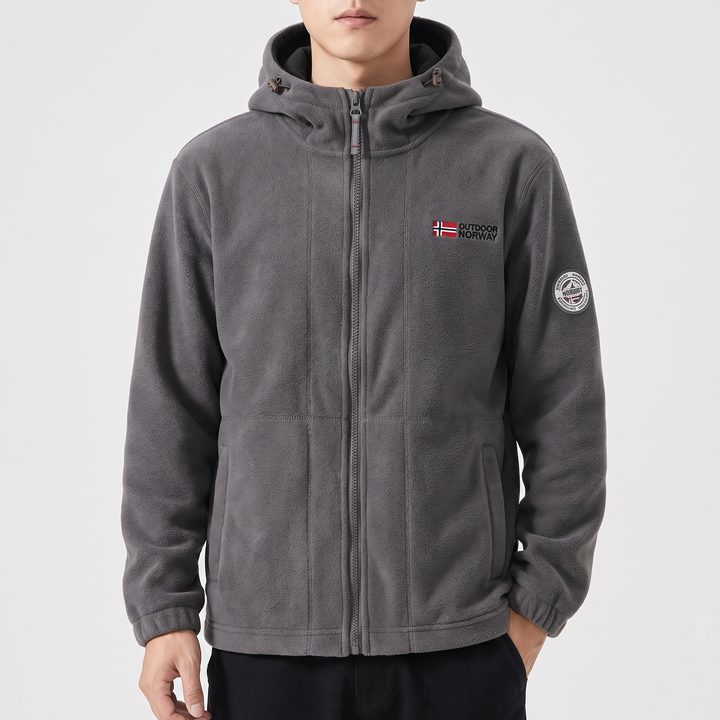 Men's Warm Sherpa Jacket for Winter with Deep Pockets 26