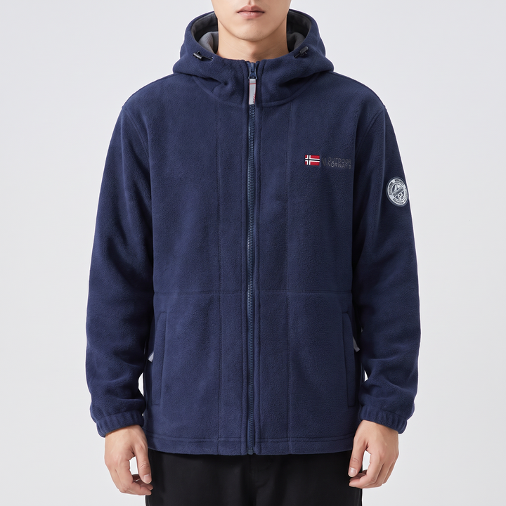 Men's Warm Sherpa Jacket for Winter with Deep Pockets 27