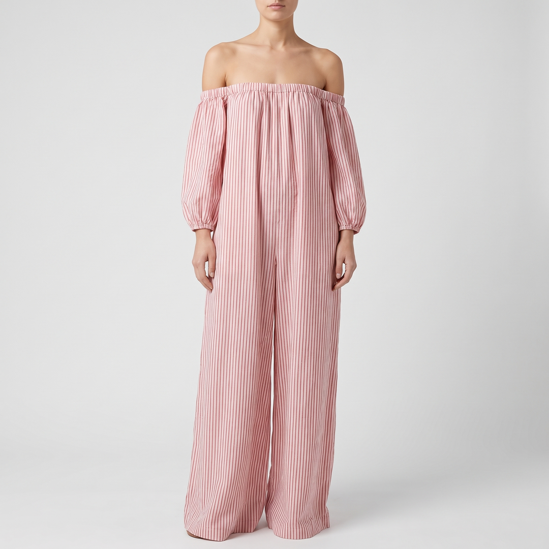 Women's Airy Off Shoulder Dress for Warm Days with Pockets 11