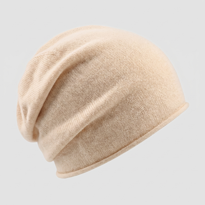 Women's Cashmere Beanie for Winter with Soft Non-Itchy Knit 4