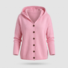 Women's Cozy Cotton Cardigan with Hood