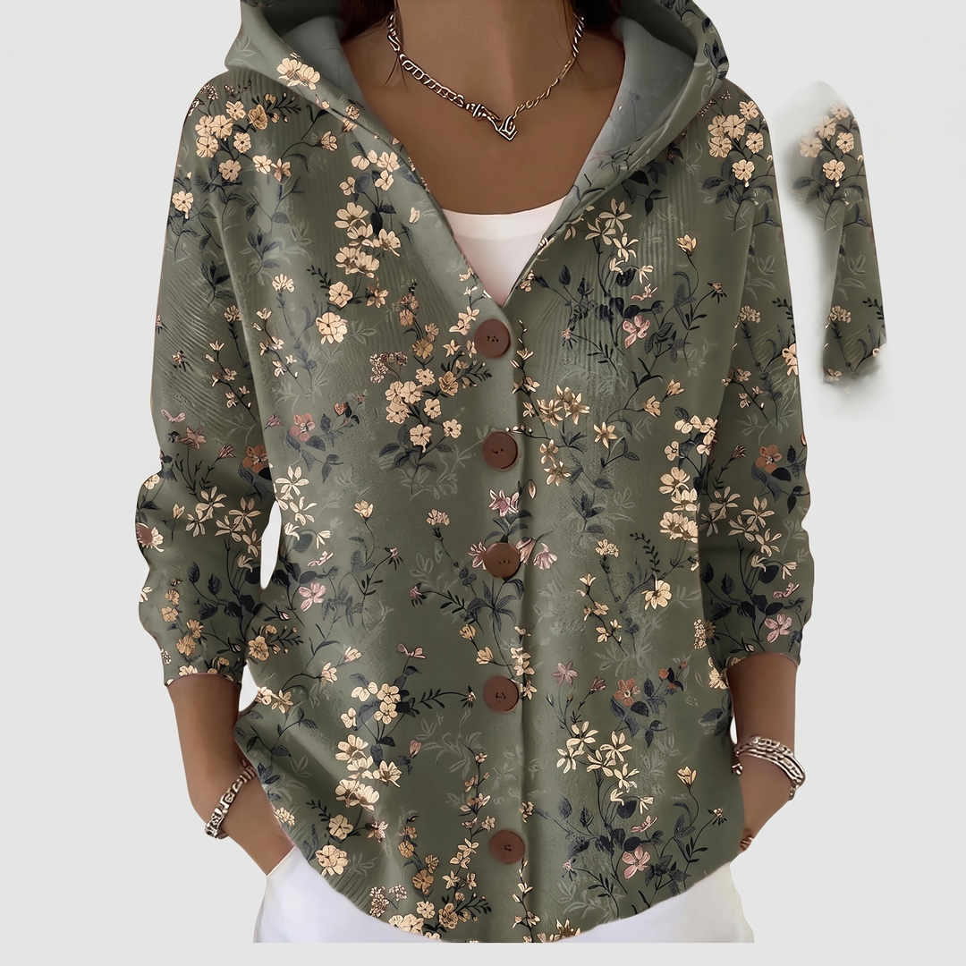 Women's Cozy Textured Cardigan with Relaxed Fit 4