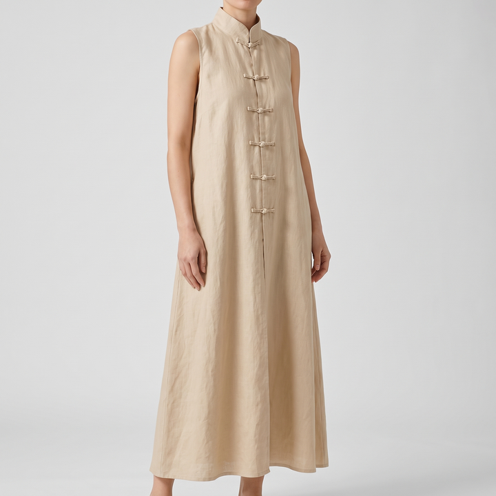 Women's Lightweight Maxi Dress for Summer with Side Pockets 5
