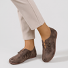 Women's Orthopaedic Flats for Errands with Wide Toe Box