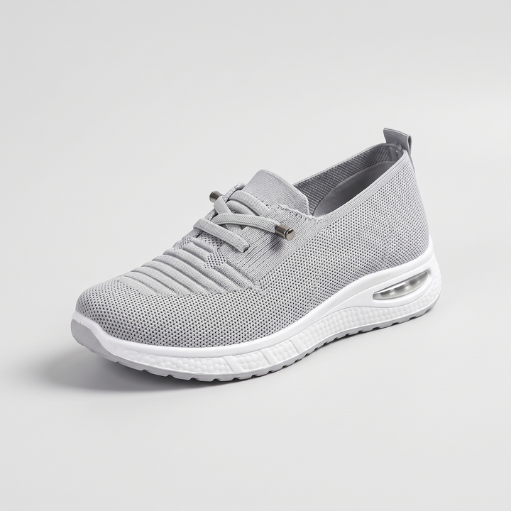 Women's Orthopaedic Knit Trainers with Air Cushion Sole 0