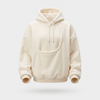 Women's Plush Fleece Hoodie with Pet Pocket