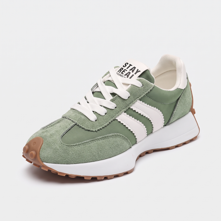 Women's Retro Trainers for Weekends with Chunky Sole 0