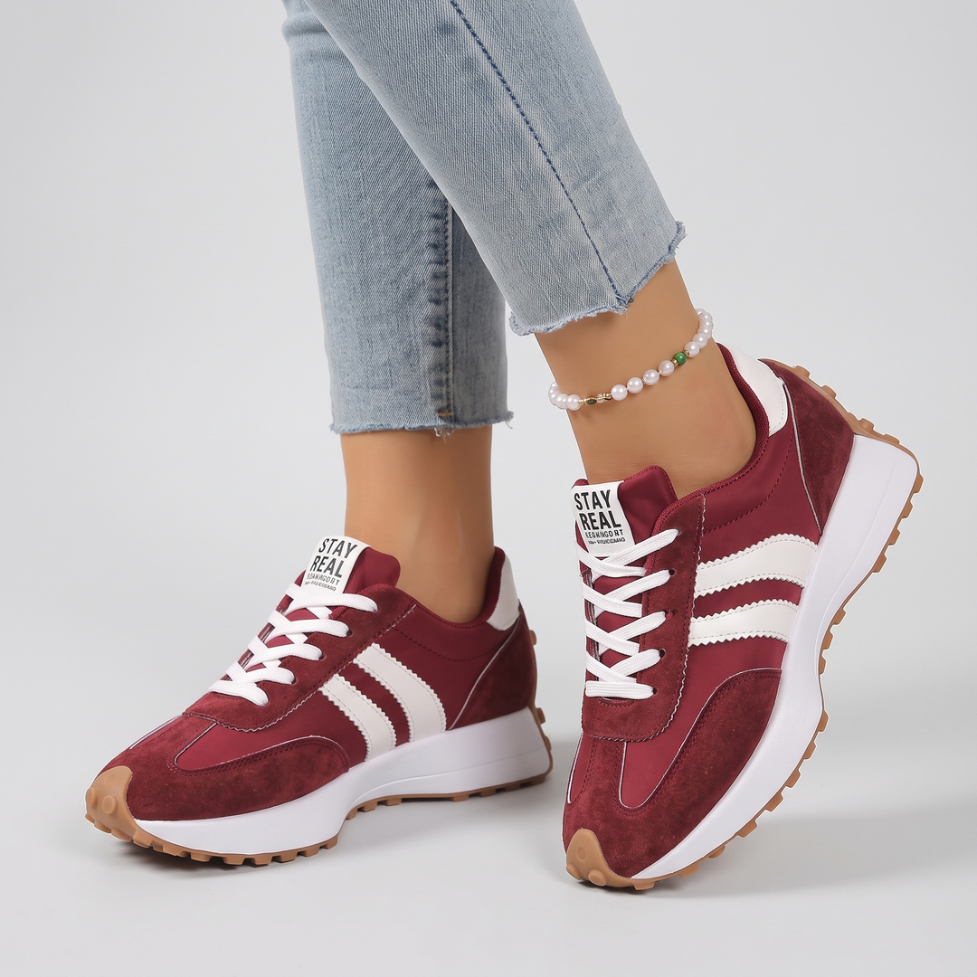 Women's Retro Trainers for Weekends with Chunky Sole 4