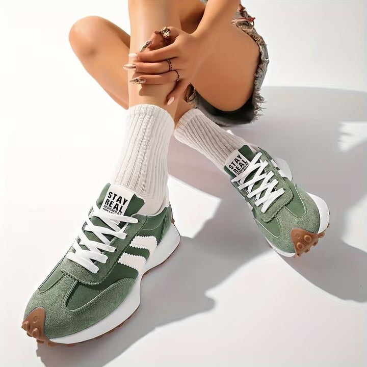 Women's Retro Trainers for Weekends with Chunky Sole 7
