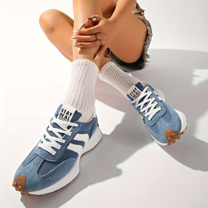Women's Retro Trainers for Weekends with Chunky Sole 9