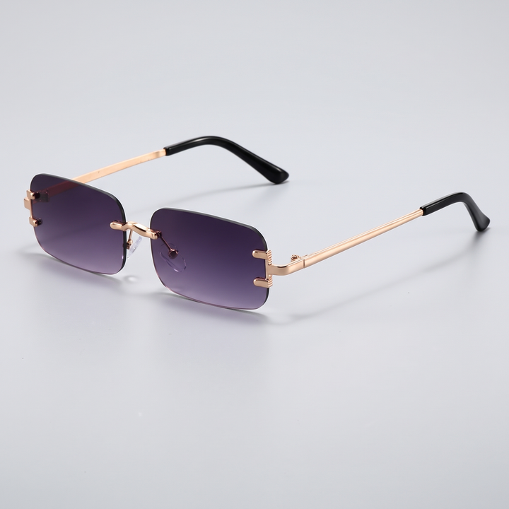 Women's Rimless Sunglasses for Daily Wear with Metal Frames 4