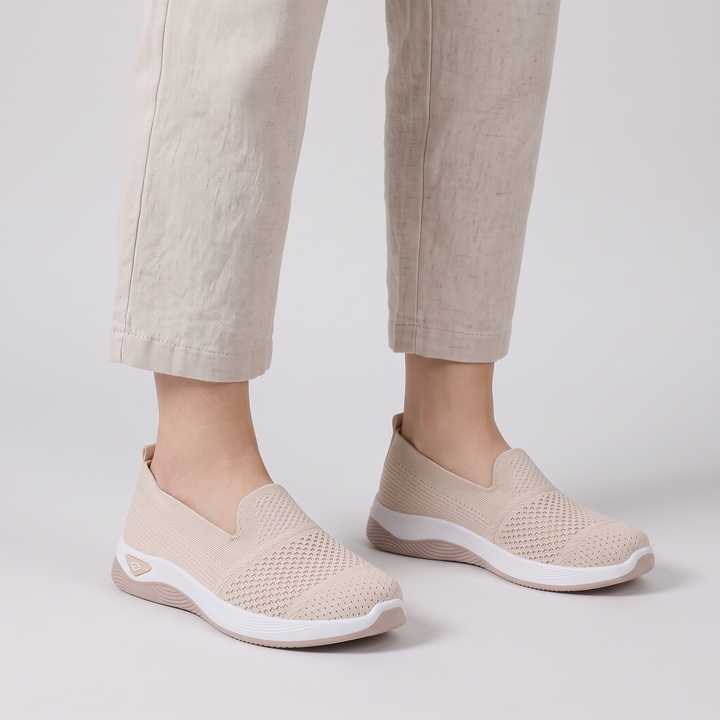Women's Slip-On Mesh Trainers for Walks with Cushioned Sole 3